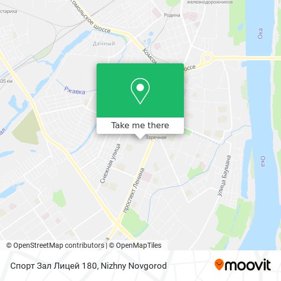 Спорт Зал Лицей 180 map