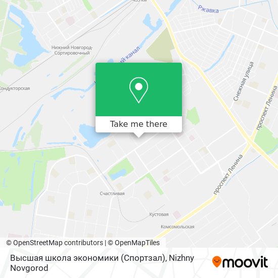 Высшая школа экономики (Спортзал) map