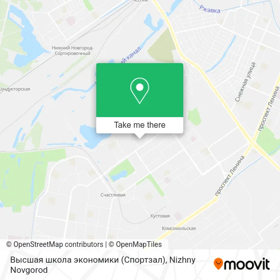 Высшая школа экономики (Спортзал) map