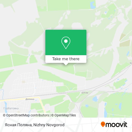 Ясная Поляна map