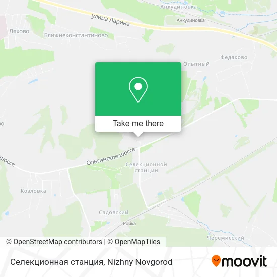 Селекционная станция map