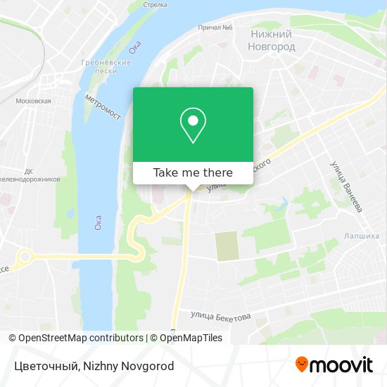 Цветочный map