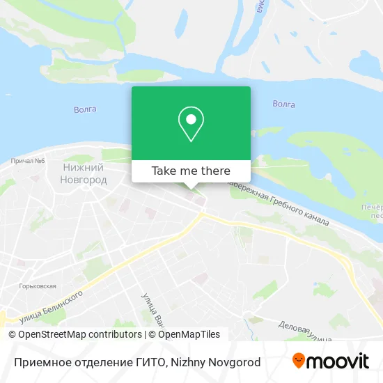 Приемное отделение ГИТО map