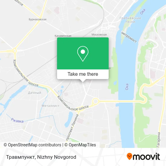 Травмпункт map