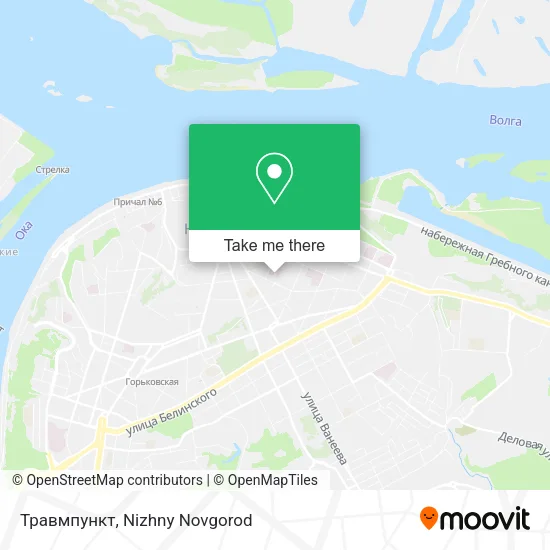 Травмпункт map