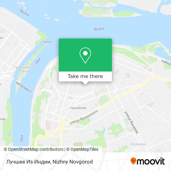 Лучшее Из Индии map