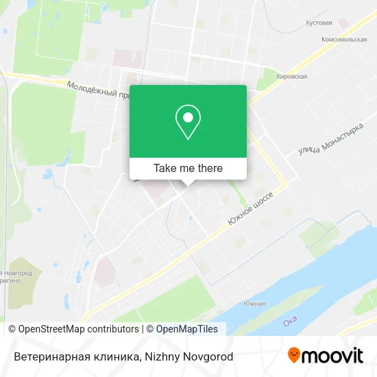 Ветеринарная клиника map