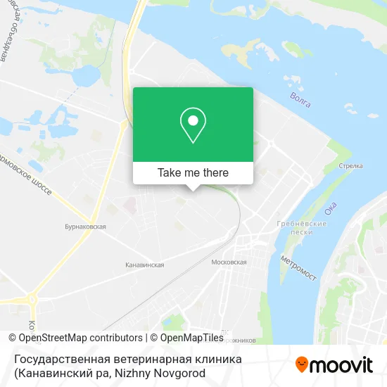 Государственная ветеринарная клиника map