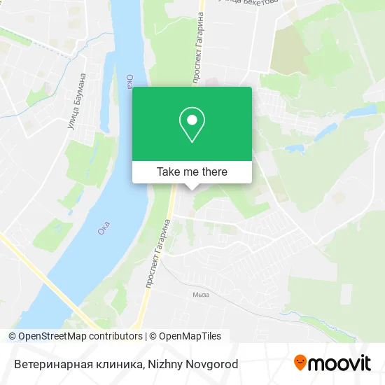 Ветеринарная клиника map