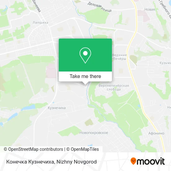 Конечка Кузнечиха map