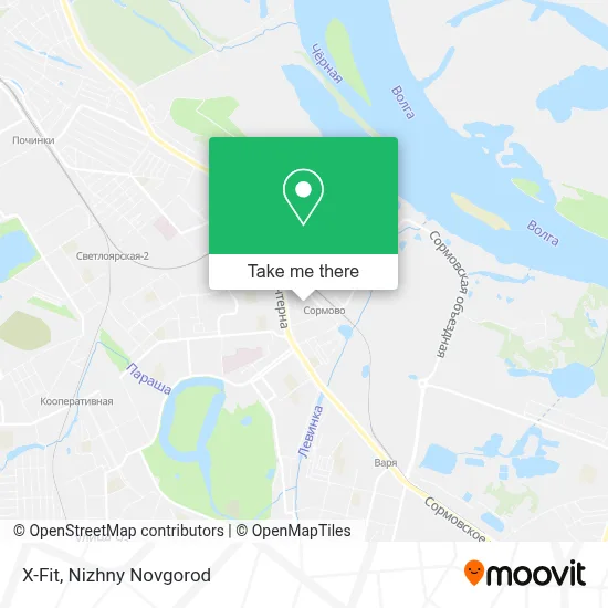 X-Fit map