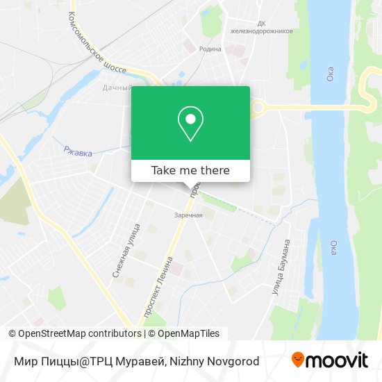 Мир Пиццы@ТРЦ Муравей map