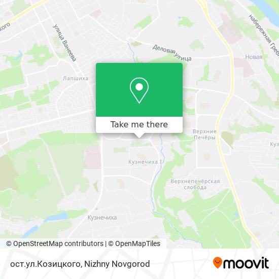 ост.ул.Козицкого map