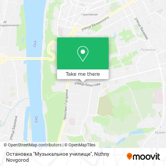 Остановка ''Музыкальное училище'' map