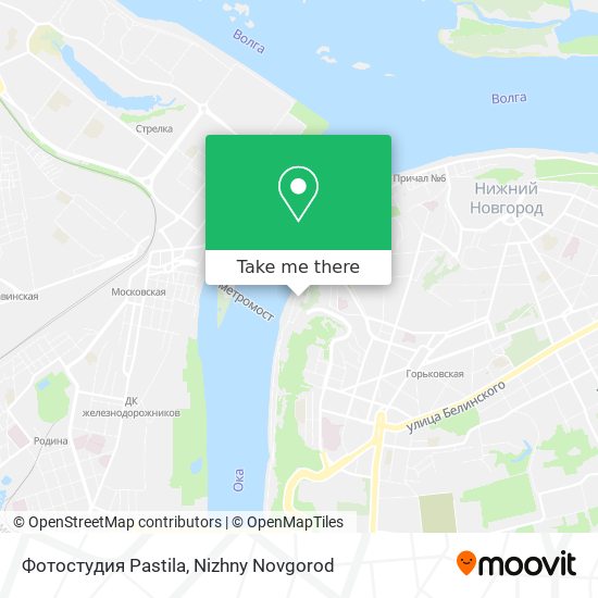Фотостудия Pastila map