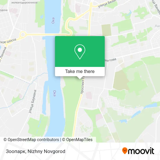Зоопарк map