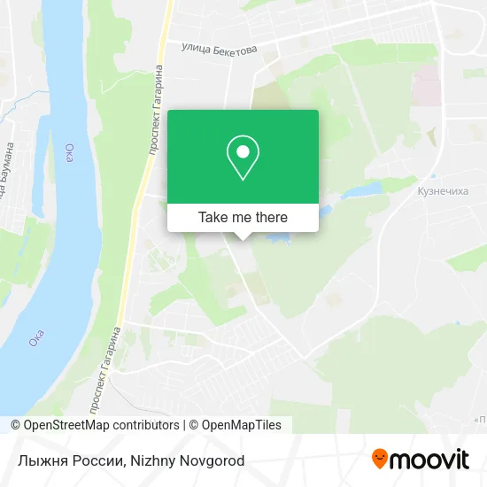 Лыжня России map