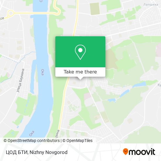ЦОД БТИ map