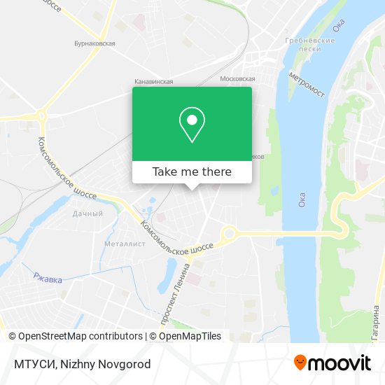 МТУСИ map