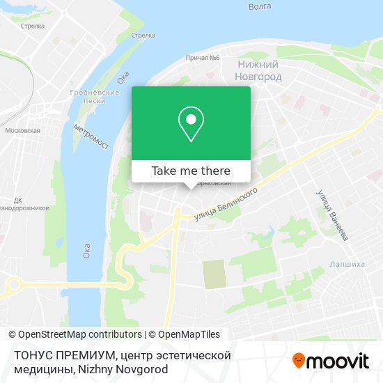 ТОНУС ПРЕМИУМ, центр эстетической медицины map