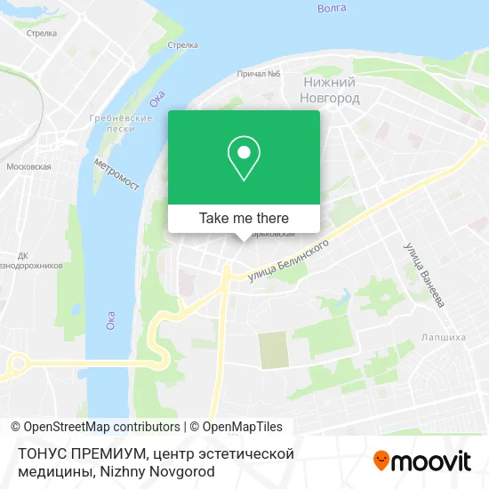 ТОНУС ПРЕМИУМ, центр эстетической медицины map