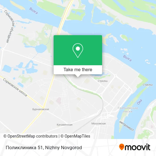 Поликлиника 51 map