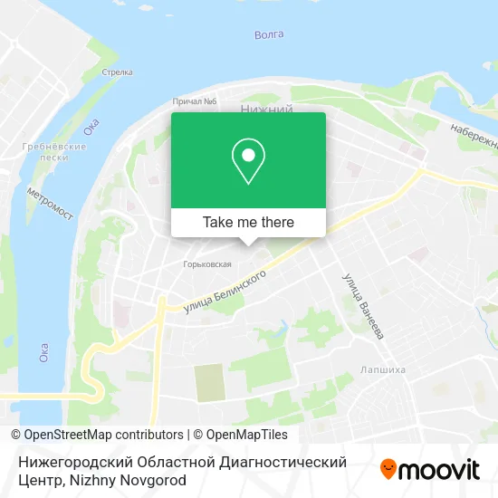 Нижегородский Областной Диагностический Центр map