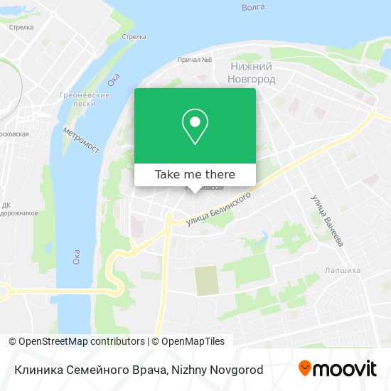 Клиника Семейного Врача map