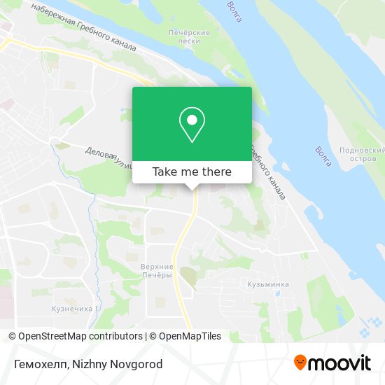 Гемохелп map