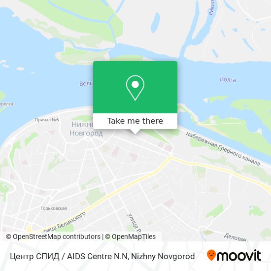 Центр СПИД / AIDS Centre N.N map