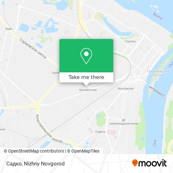 Садко map