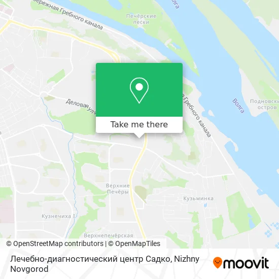 Лечебно-диагностический центр  Садко map