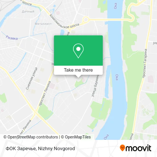 ФОК Заречье map