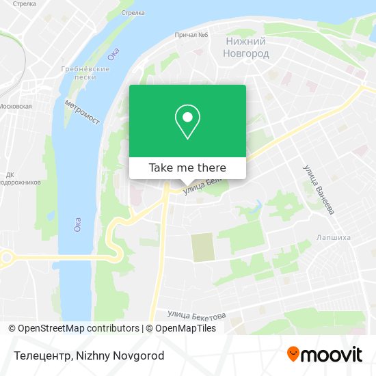 Телецентр map
