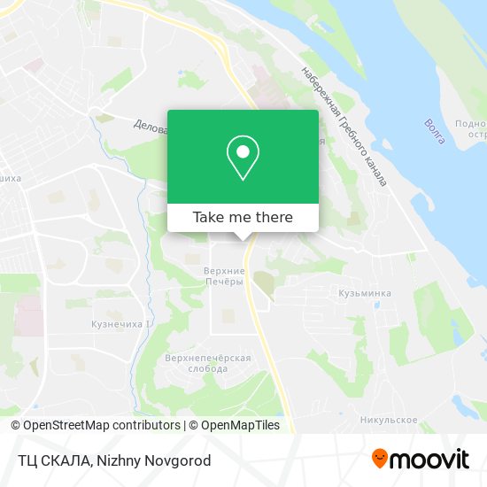 ТЦ СКАЛА map