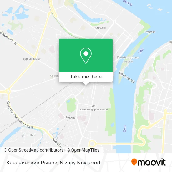 Канавинский Рынок map
