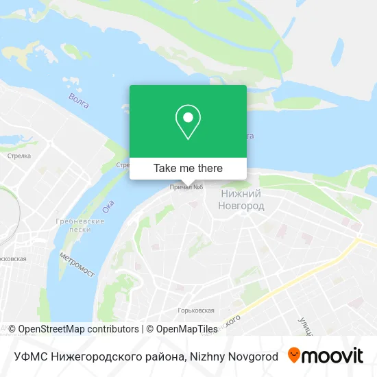 УФМС Нижегородского района map