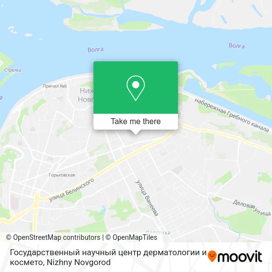 Государственный научный центр дерматологии и космето map