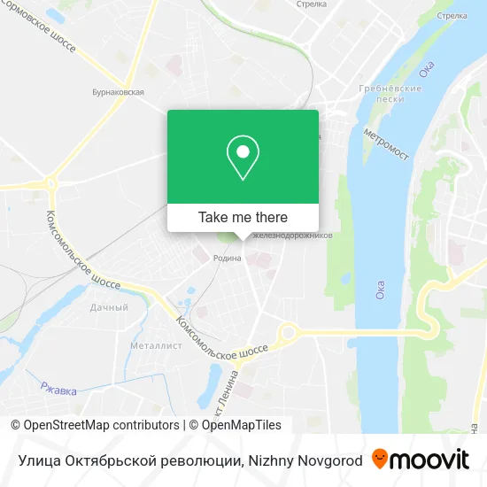 Улица Октябрьской революции map
