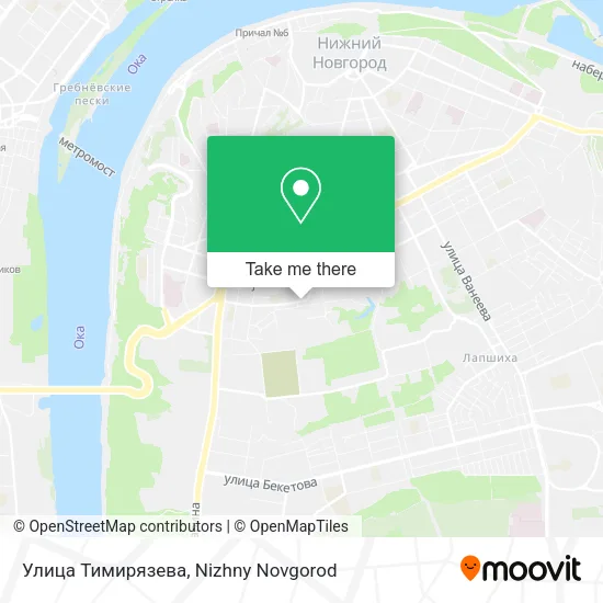 Улица Тимирязева map