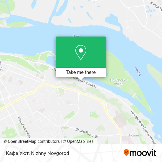 Кафе  Уют map