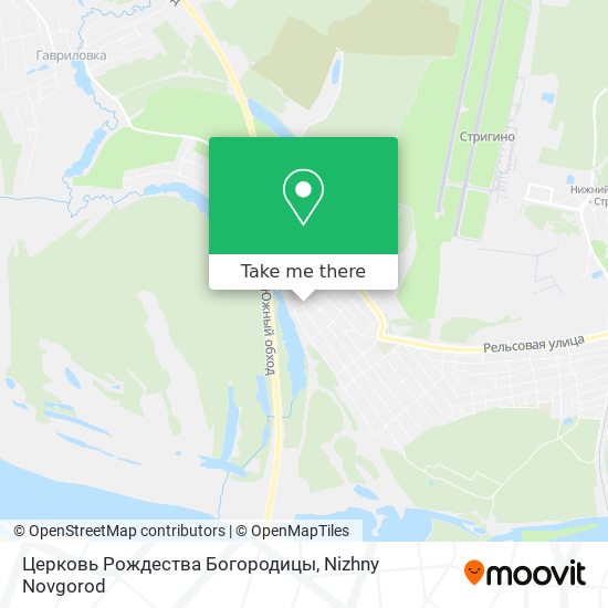 Церковь Рождества Богородицы map