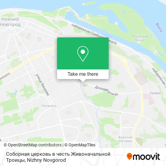 Соборная церковь в честь Живоначальной Троицы map