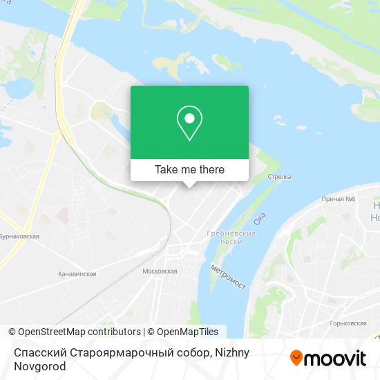 Спасский Староярмарочный собор map