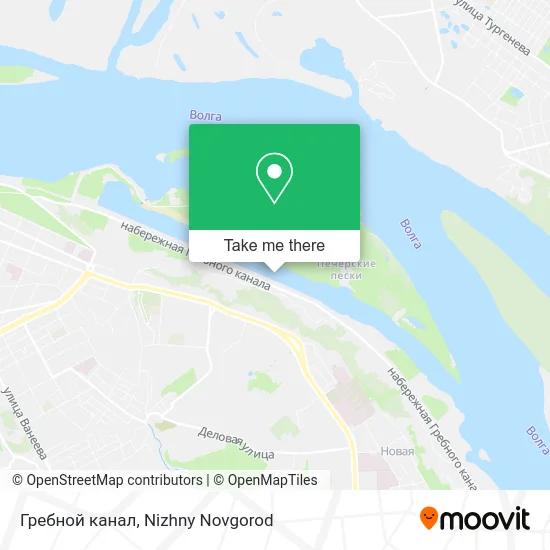 Гребной канал map