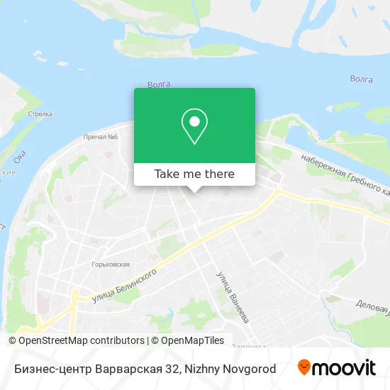 Бизнес-центр  Варварская 32 map