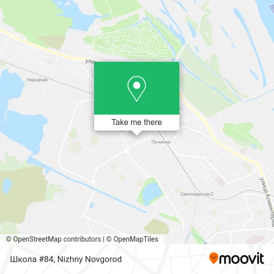 Школа #84 map