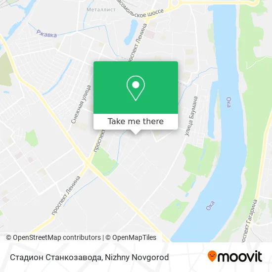 Стадион Станкозавода map