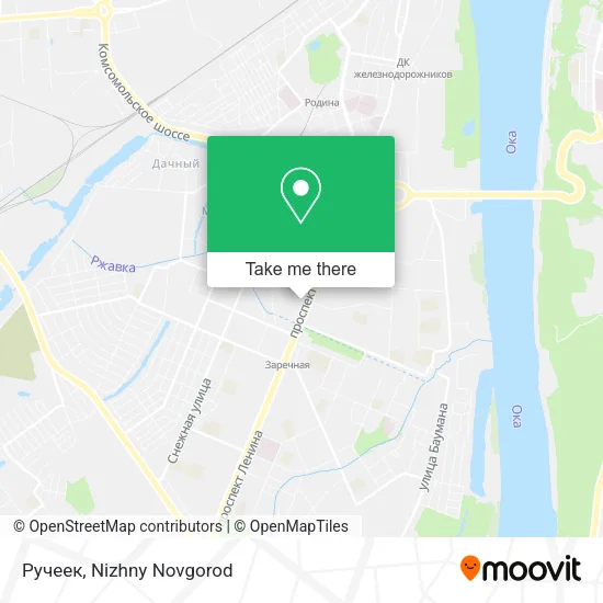 Ручеек map