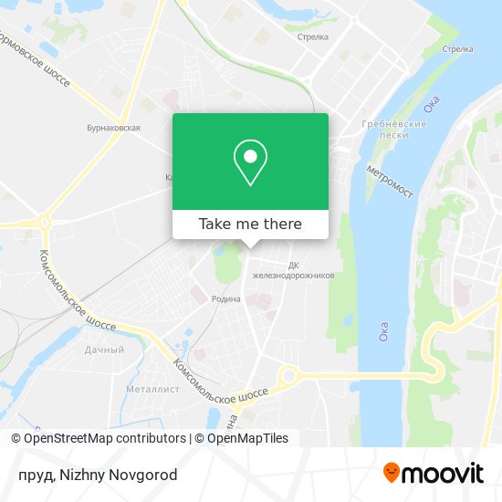 пруд map